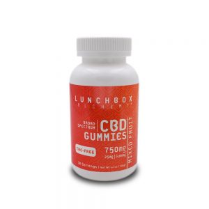 Lunchbox Alchemy Broad Spectrum Hemp Gummies Mixed Fruit